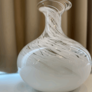 Flacon de parfum vintage en verre Caithness