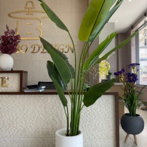 Bananier Artificiel en Pot – Ambiance Tropicale et Exotique pour Votre Intérieur