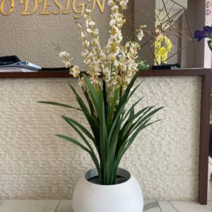 Fleur d'Orchidée Artificielle – Élégance Naturelle et Intemporelle