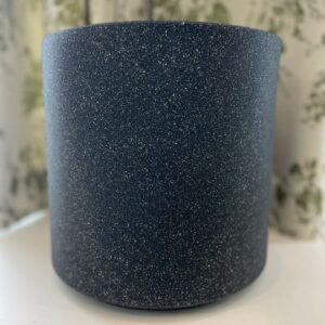 Jardinière ronde en plastique gris